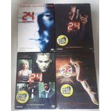 Box Dvd Serie 24 Horas, Kit Com As Temporadas 1,2,3 E 4