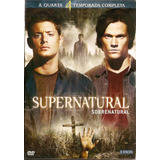 Box Dvd Supernatural - A Quarta Temporada Completa 