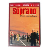 Box Familia Soprano Terceira Temporada Completa 4 Dvds 