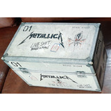 Box Metallica Live Shit: Binge & Purge 3 Cds 3 Vhs Imp. Raro