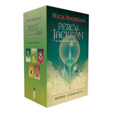 Box Percy Jackson E Os Olimpianos - Nova Edição, De Rick Riordan. Editora Intrínseca, Capa Mole, Edição 1 Em Português, 2024