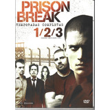 Box Prison Break - 1° 2° 3° Temporadas Completas - 16 Dvds