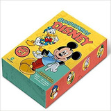 Box Quadrinhos Disney Edicao 1 - Com 5 Gibis E Adesivos