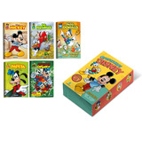 Box Quadrinhos Disney Edicao 3 - Com 5 Gibis E Adesivos
