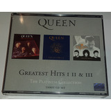 Box Queen Greatest Hits 1, 2 E 3 (3cd's/lacrado)