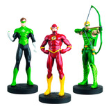 Box Set Collections Figure Dc Arqueiro Lanterna Verde Flash