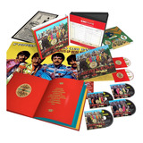 Box The Beatles - Sgt Peppers Super Deluxe 4 Cds Blu-ray Dvd