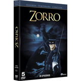 Box Zorro , Segunda Temporada Completa, 5 Discos,