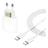 Boyu Cell Carregador Turbo Fonte Tipo C Para Samsung Galaxy S24 S23 S21 S20 Fe Plus Motorola Xiaomi LG iPhone 15 16 Pro Max Cor Branco Boyu Cell
