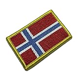 Bp0054v01 Bandeira Noruega Patch