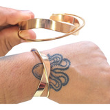 Bracelete Ajustavel Folheado A