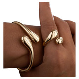 Bracelete Anel Grosso Gota
