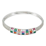 Bracelete Banhado A Rodio