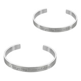 Bracelete Casal Aluminio