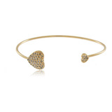 Bracelete Coracao Cristal Zirconia