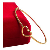 Bracelete Coracao Ouro 18k