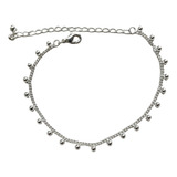 Bracelete Correntinha Com Bolinhas