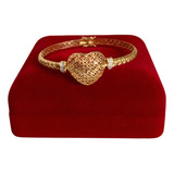 Bracelete Cravejado Diamantado Com