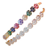 Bracelete De Florzinha Com