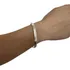 Bracelete De Prata 925 Maciço Largo Legítima Grosso Feminina