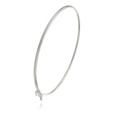 Bracelete De Prata Liso