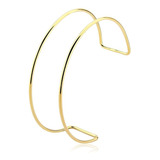 Bracelete Feminino Folheado Dois