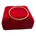 Bracelete Fio Torcido 3mm De Ouro 18k/750 - 19cm