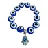 Bracelete Pulseira Esotérica Com Olho Grego E Mão De Fatima 