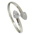 Bracelete Pulseira Feminina Gota  Zircônia