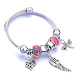 Bracelete Pulseira Feminina Prateado