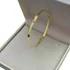 Bracelete Pulseira Feminino Ouro 18k 750 Vitalícia 3mm