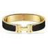 Bracelete Pulseira Inspiração Herm Dourado Rosa Branco Preto