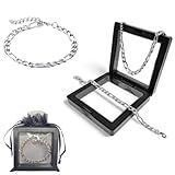 Bracelete Pulseira Masculina Aço Inoxidável Ajustável 15,5cm A 24cm De Qualidade Inox Premium Cor Prata Masculino Feminino Unissex Brilhante Estilo Top 316l 5mm Trançado Antialérgico Adulto Infantil