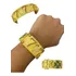 Bracelete Pulseira Moeda Antiga 777 Trevo Personalizado 30mm