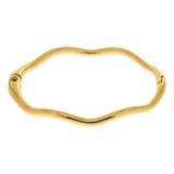 Bracelete Pulseira Ondulado Feminino