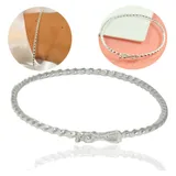 Bracelete Pulseira Oval Torcido