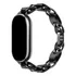 Bracelete Trancado De Metal Para Xiaomi Smart Band 8, Preto