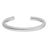 Bracelete Tubo Liso Folheado