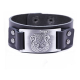 Bracelete Viking Runas Pulseira