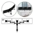 Braco 3 Monitores Tri Articulado Ajuste Angulo Altura 24''