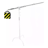 Braço Girafa Inox P  Tripé Greika Cs 330x225cm   Contrapeso