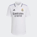 Branco Camisa 1 Autêntica Real Madrid 22/23 Hf0292