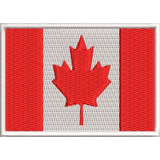Brasao Bordado Bandeira Canada