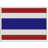 Brasao Bordado Bandeira Tailandia