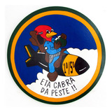 Brasão Roundel Mdf 1  5  Gav Força Aérea Brasileira 35cm