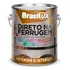 Brasilux Tinta Esmalte Direto Ferrugem 3,6 Azul Del Rey