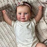 Brastoy Bebê Reborn Boneca Pintada Silicone Realistic Menina Porco Rosa Original 48cm  Com 2 Roupas 