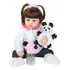 Brastoy Bebe Reborn Menina Panda Boneca Realista Silicone 48cm