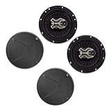 Bravox Par De Auto Falante Triaxial 6 Polegadas B3x60g Com Tela 4 Ohms 100w Rms 200w Máx 60hz A 20khz 89db 4,5cm Montagem Embutida Garantia 12 Meses
