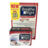 Breathe Right Dilatador Nasal Extra Caixa 72 Tiras